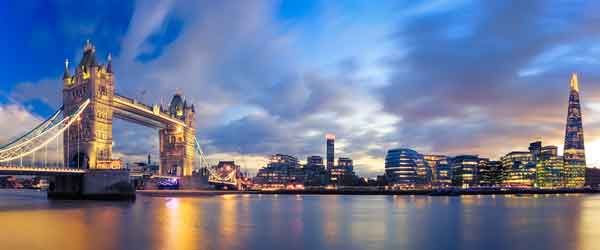 London skyline