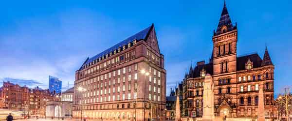 Manchester skyline