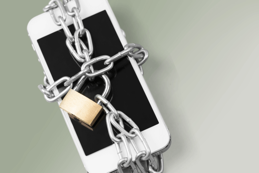 can iphones get viruses locked with chain