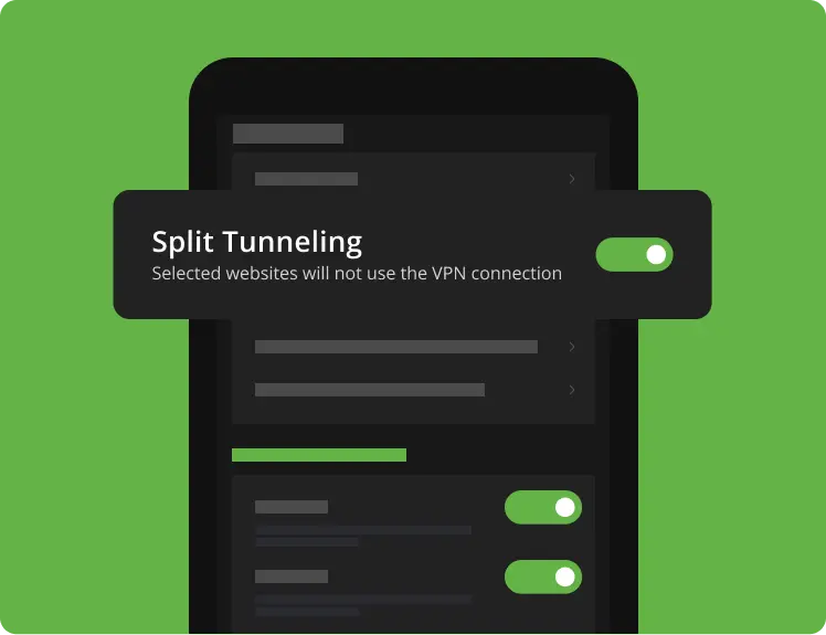 Split Tunneling by domain